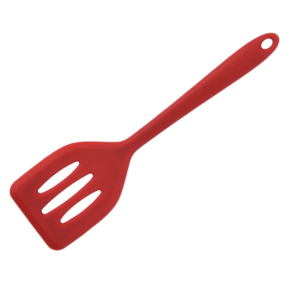 1PC Small Silicone Spatula for Household Cooking Stir Frying Kitchen Steak Spatula Pancake Spatula Kitchen Tools