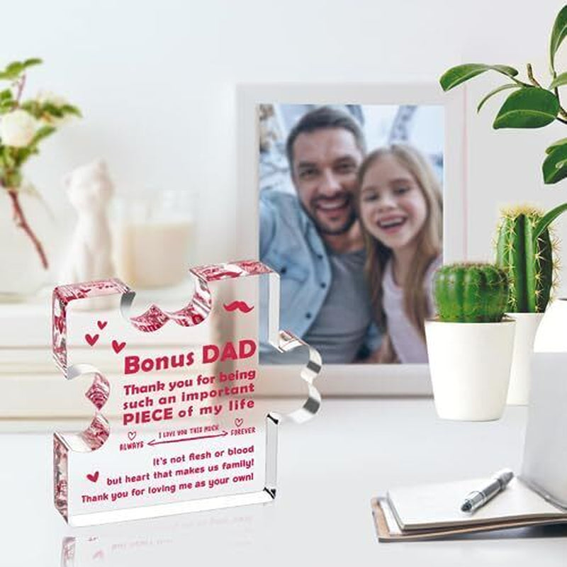 Bonus Dad Gifts from Daughter Son Wife Best Dad Ever Gifts Thank You Bonus Dad