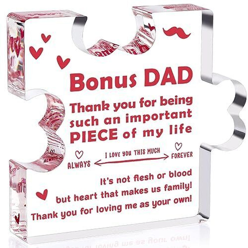 Bonus Dad Gifts from Daughter Son Wife Best Dad Ever Gifts Thank You Bonus Dad