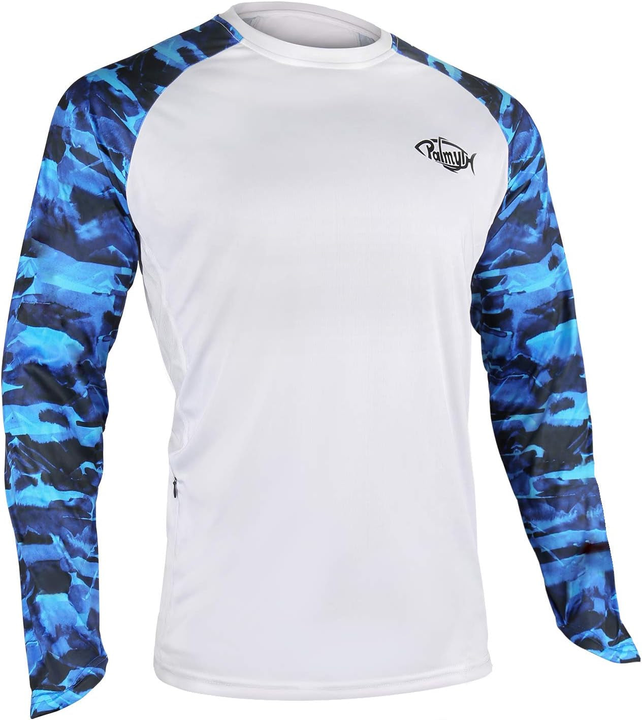 Fishing Shirt for Men Long Sleeve Sun Protection UV UPF 50+ T-Shirts with Pocket