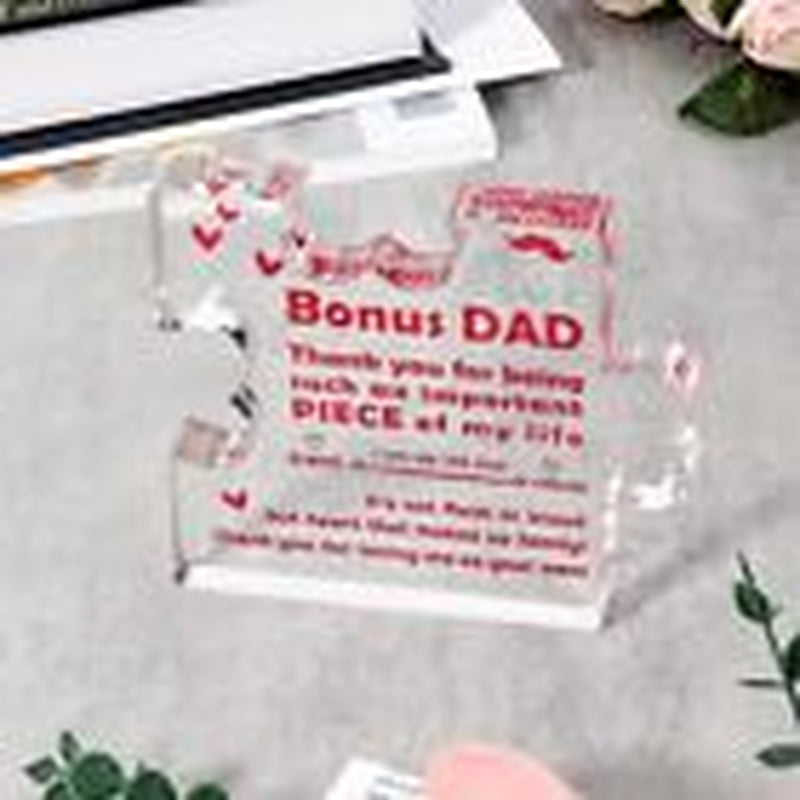 Bonus Dad Gifts from Daughter Son Wife Best Dad Ever Gifts Thank You Bonus Dad