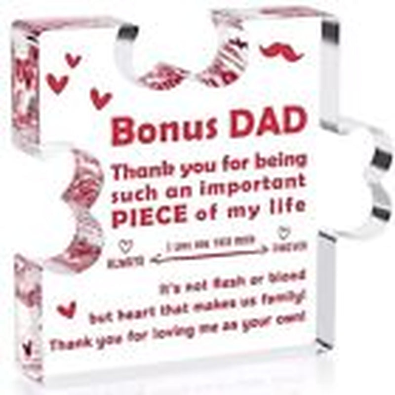 Bonus Dad Gifts from Daughter Son Wife Best Dad Ever Gifts Thank You Bonus Dad