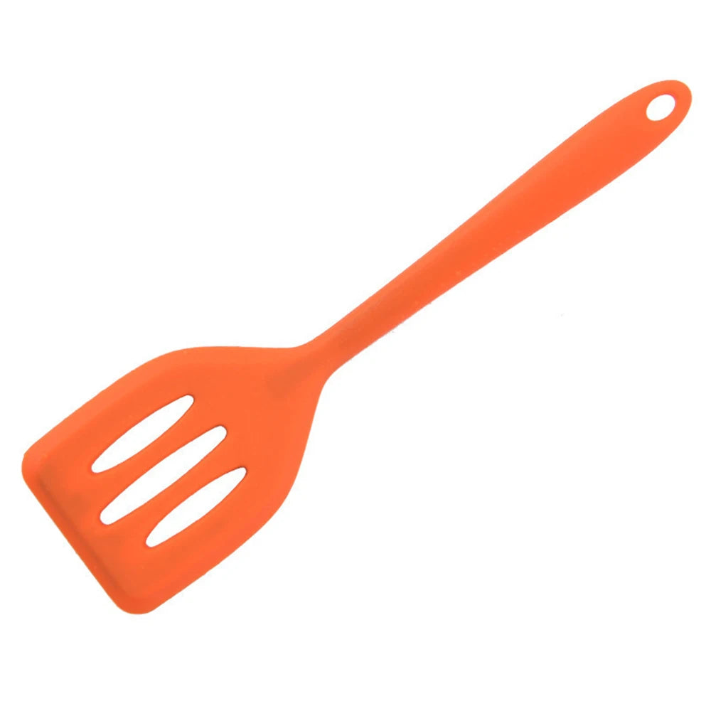 1PC Small Silicone Spatula for Household Cooking Stir Frying Kitchen Steak Spatula Pancake Spatula Kitchen Tools