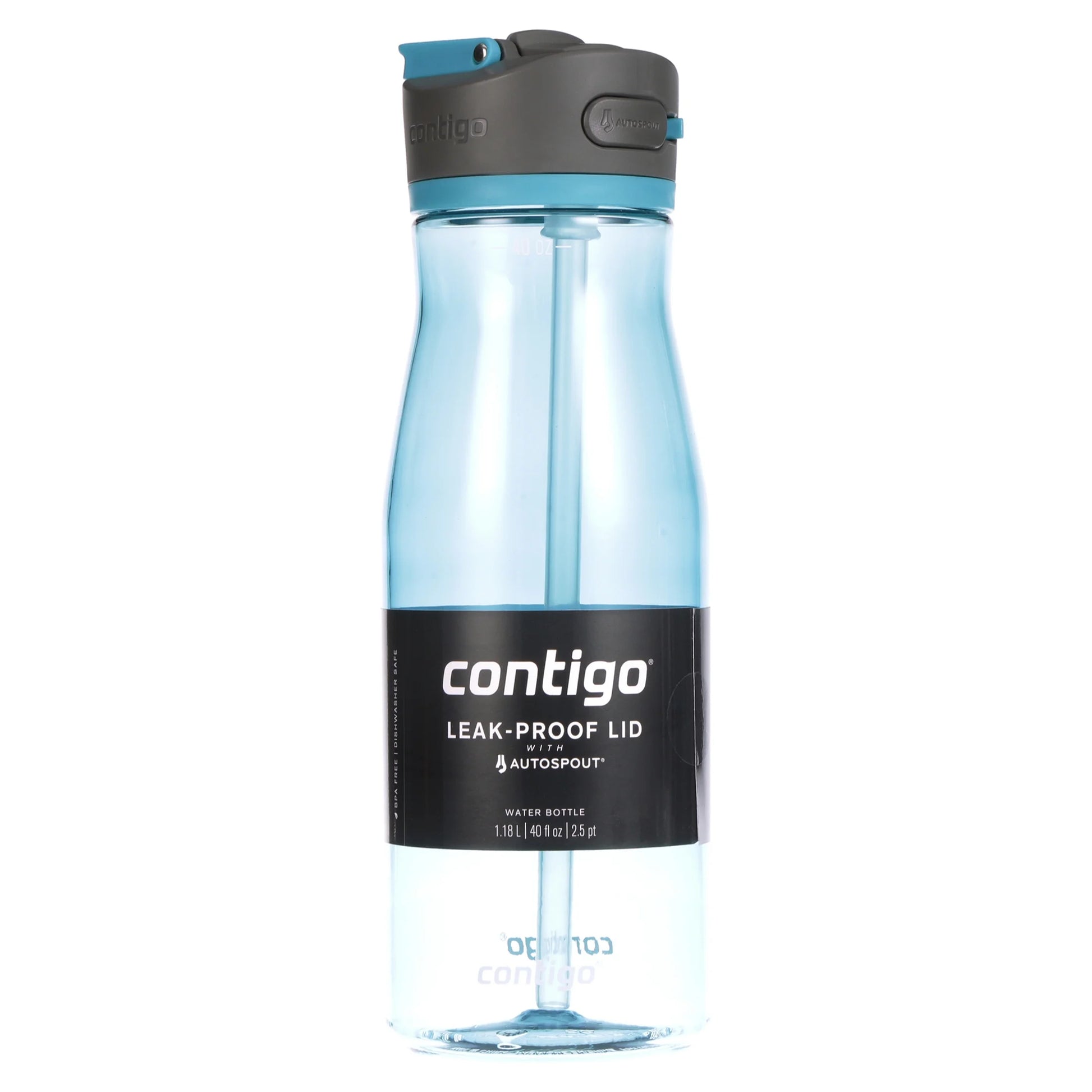 Ashland 2.0 Tritan Water Bottle with AUTOSPOUT Lid, 40 Ounce, Juniper